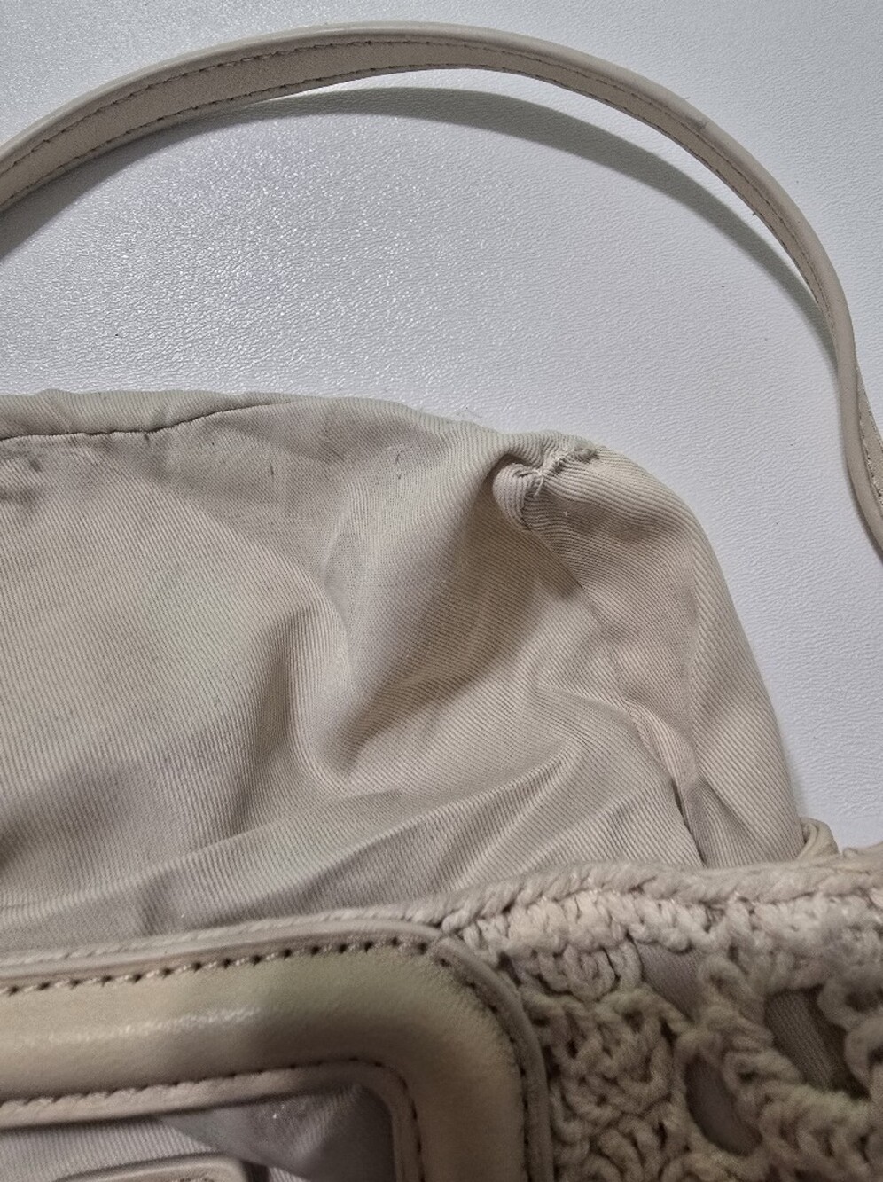 Maje Crochet Knit M Bag - Picture 11 of 16
